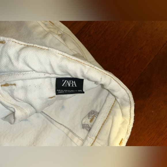 White & Blue Tie Dye Jeans - Picture 7 of 10